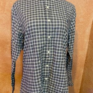 men’s grey polo long sleeve